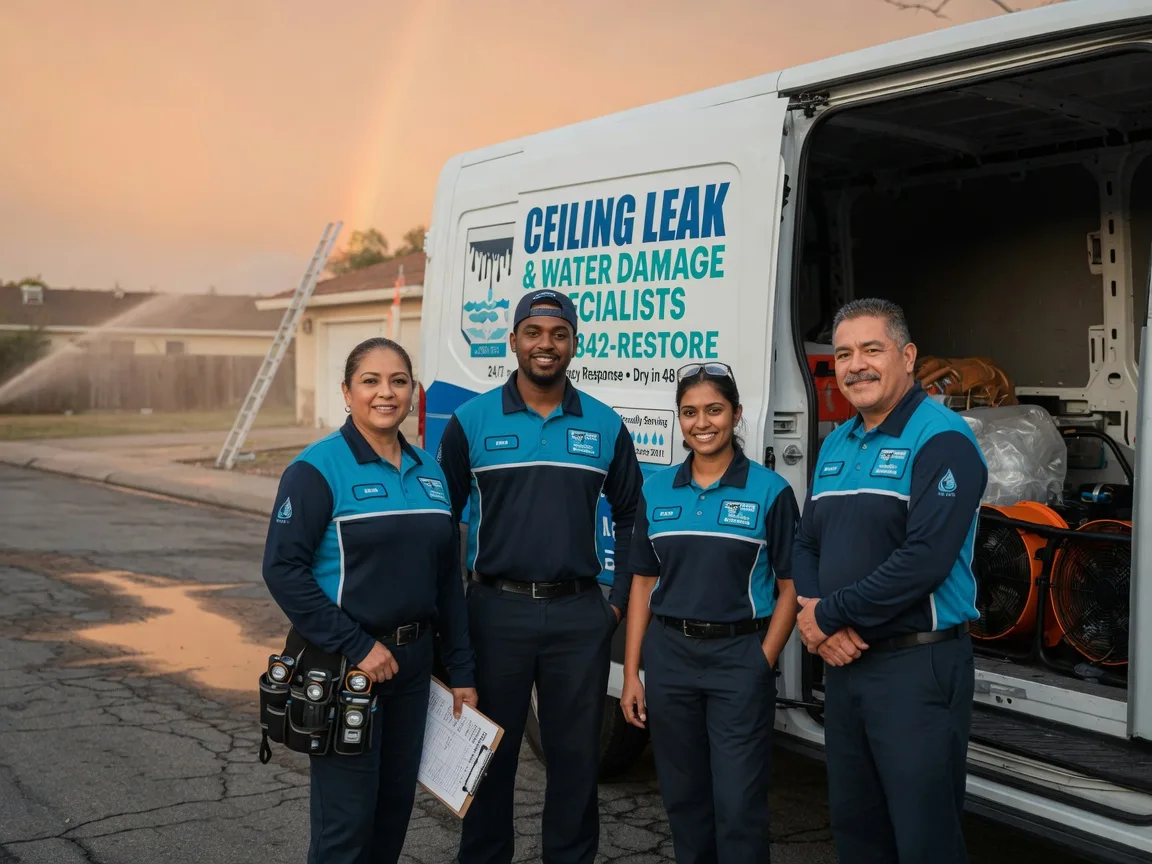 Ceiling Leak Cleanup company in Sunburg, MN
